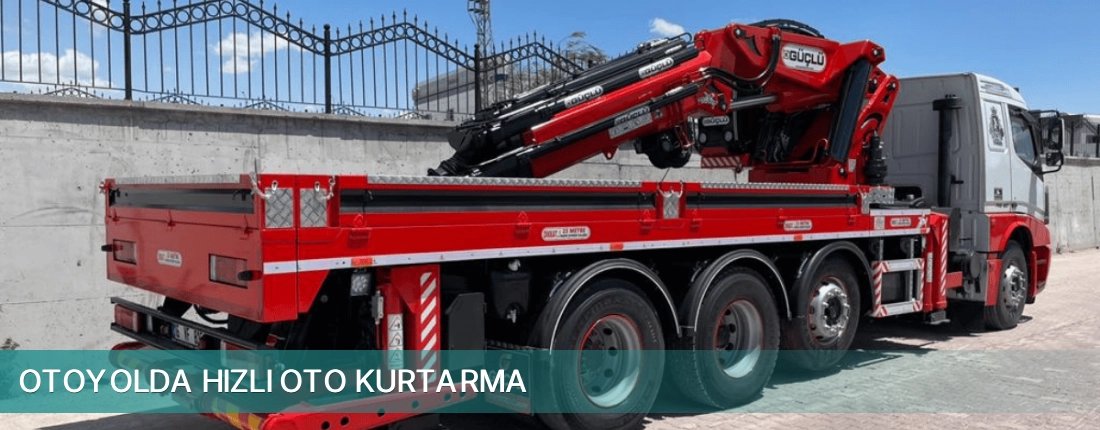 Güzelbahçe İlçemi Otoyolda Hızlı Oto Kurtarma